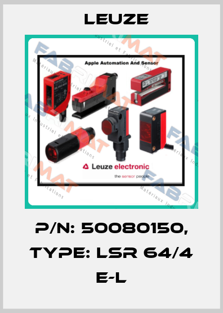 p/n: 50080150, Type: LSR 64/4 E-L Leuze