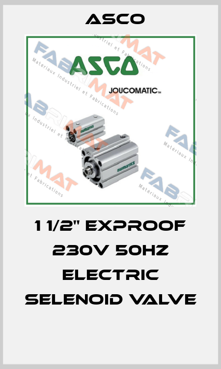 1 1/2" EXPROOF 230V 50HZ ELECTRIC SELENOID VALVE  Asco