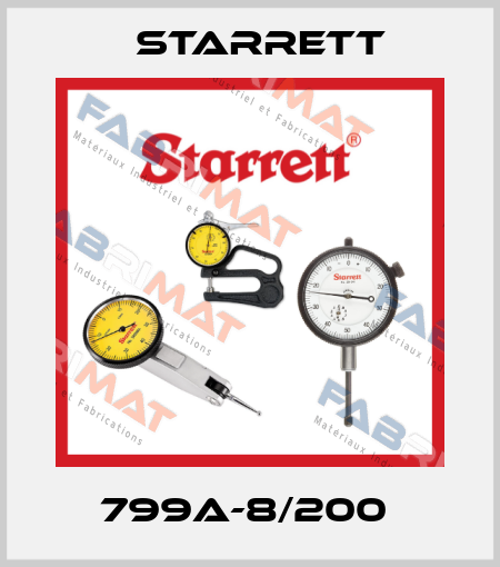 799A-8/200  Starrett