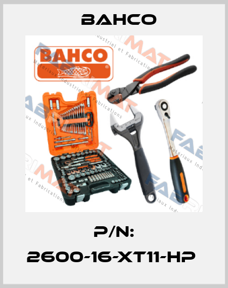 P/N: 2600-16-XT11-HP  Bahco