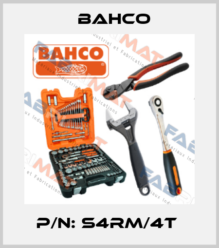 P/N: S4RM/4T  Bahco