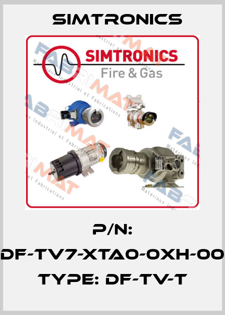 P/N: DF-TV7-XTA0-0XH-00 Type: DF-TV-T Simtronics