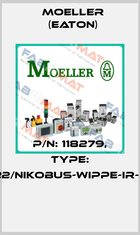 P/N: 118279, Type: 157-00022/NIKOBUS-WIPPE-IR-D.BRAUN  Moeller (Eaton)