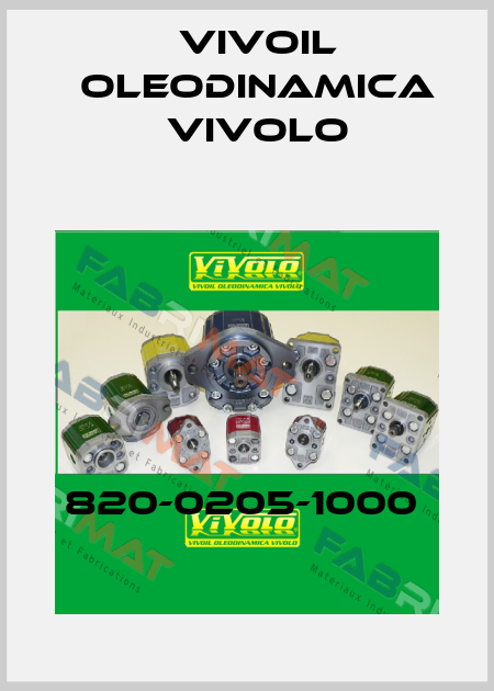 820-0205-1000  Vivoil Oleodinamica Vivolo