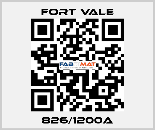 826/1200A Fort Vale