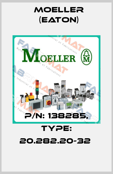 P/N: 138285, Type: 20.282.20-32  Moeller (Eaton)