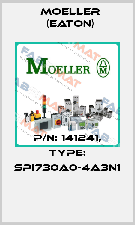 P/N: 141241, Type: SPI730A0-4A3N1  Moeller (Eaton)