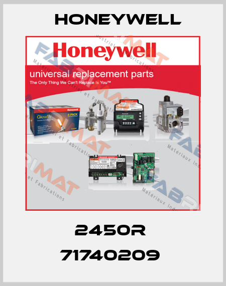 2450R  71740209  Honeywell