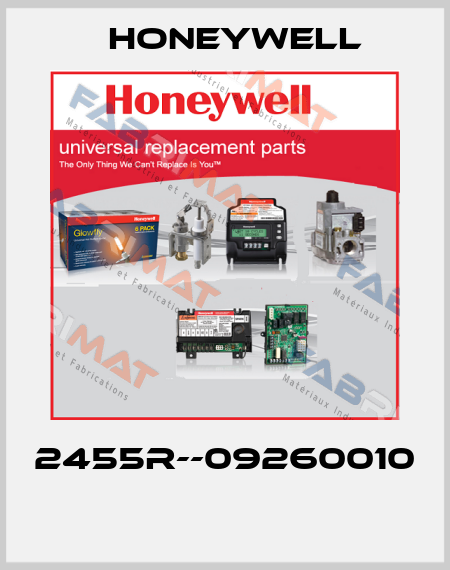 2455R--09260010  Honeywell