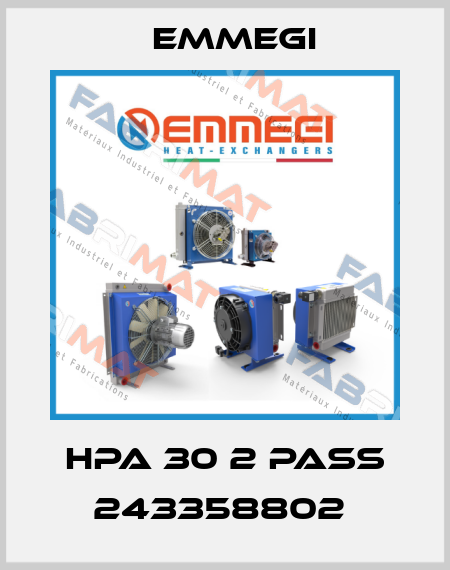 HPA 30 2 PASS 243358802  Emmegi