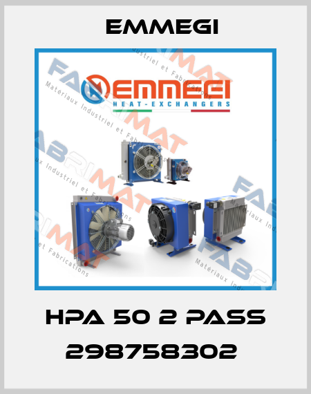 HPA 50 2 PASS 298758302  Emmegi