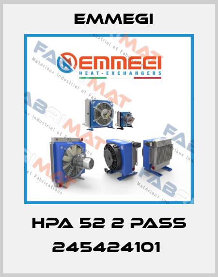 HPA 52 2 PASS 245424101  Emmegi