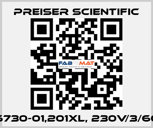 91-6730-01,201XL, 230V/3/60HZ Preiser Scientific