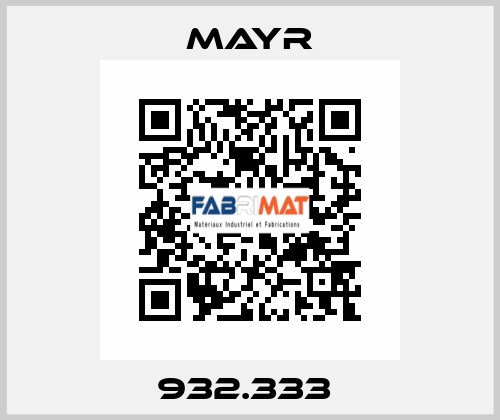 932.333  Mayr