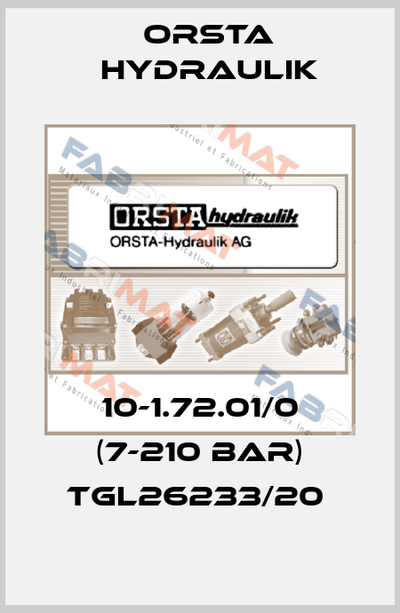 10-1.72.01/0 (7-210 BAR) TGL26233/20  Orsta Hydraulik