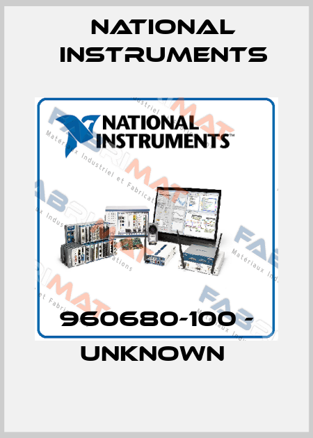 960680-100 - UNKNOWN  National Instruments