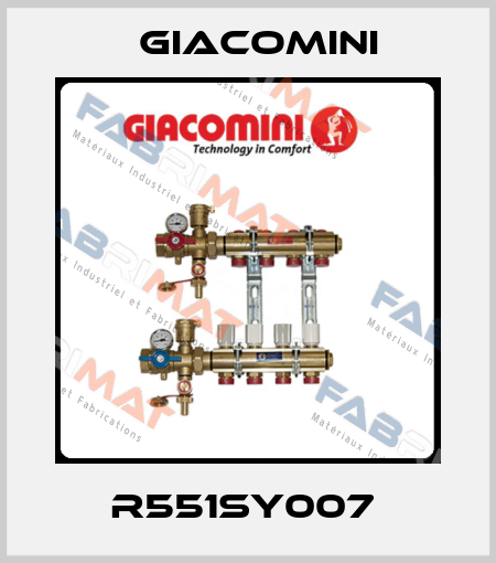 R551SY007  Giacomini