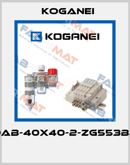 DAB-40X40-2-ZG553B2  Koganei