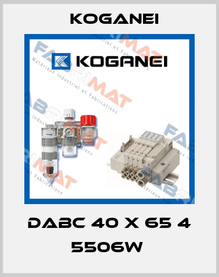 DABC 40 X 65 4 5506W  Koganei