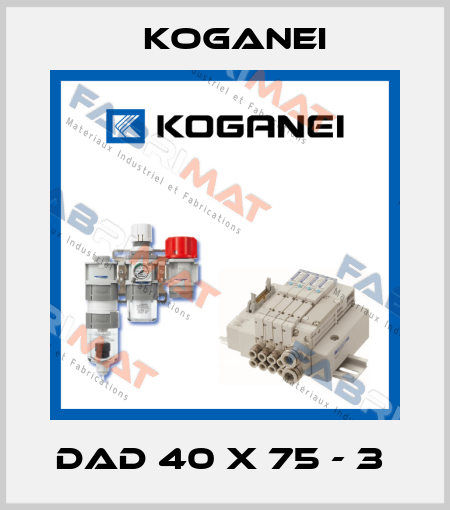 DAD 40 X 75 - 3  Koganei