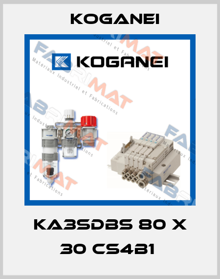 KA3SDBS 80 X 30 CS4B1  Koganei