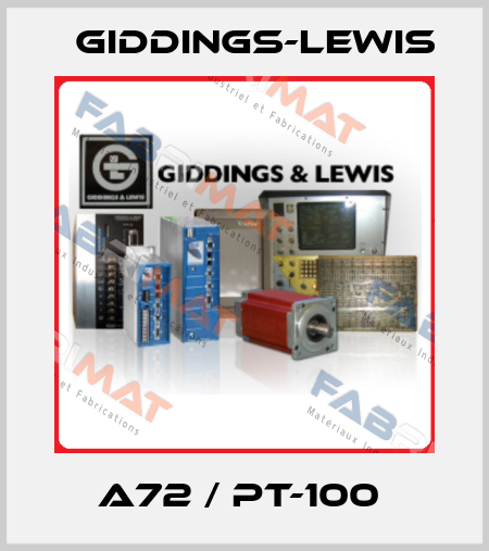 A72 / PT-100  Giddings-Lewis