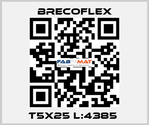 T5X25 L:4385  Brecoflex