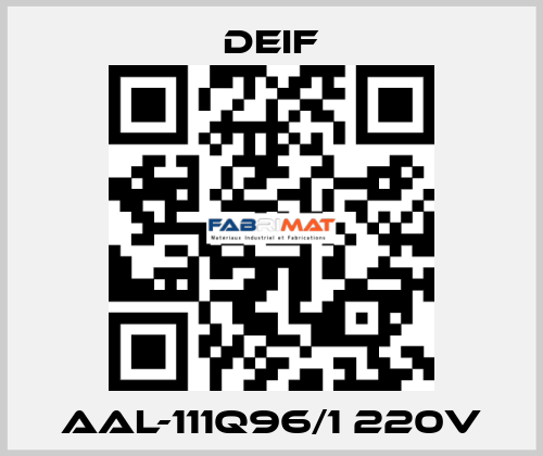 AAL-111Q96/1 220V Deif
