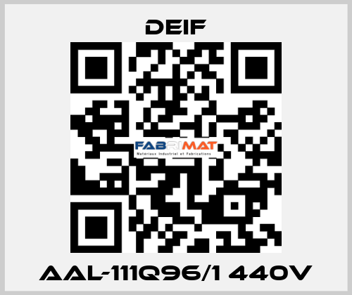 AAL-111Q96/1 440V Deif