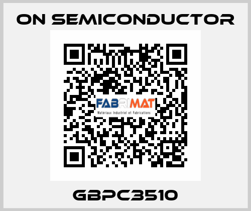 GBPC3510 On Semiconductor