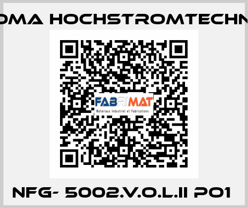 NFG- 5002.V.O.L.II PO1  HOMA Hochstromtechnik