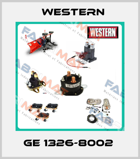 GE 1326-8002  Western