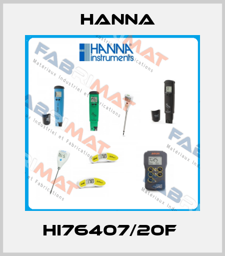 HI76407/20F  Hanna