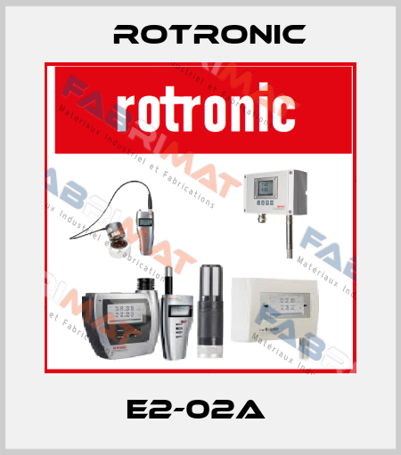 E2-02A  Rotronic