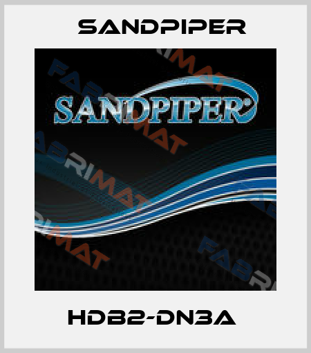 HDB2-DN3A  Sandpiper