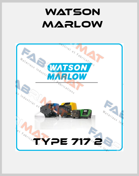 Type 717 2  Watson Marlow