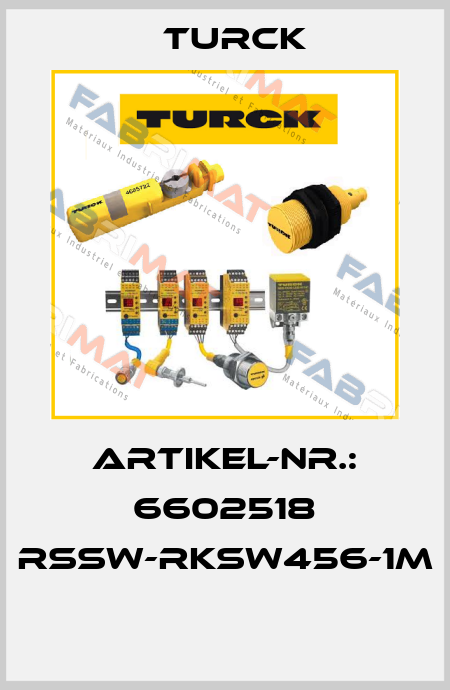 ARTIKEL-NR.: 6602518 RSSW-RKSW456-1M  Turck