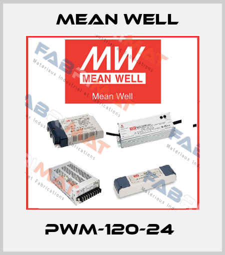 PWM-120-24  Mean Well