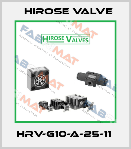 HRV-G10-A-25-11  Hirose Valve