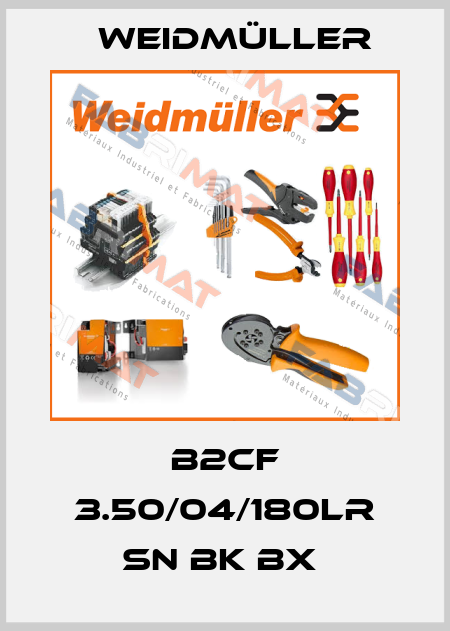 B2CF 3.50/04/180LR SN BK BX  Weidmüller