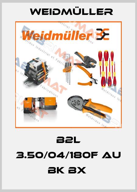 B2L 3.50/04/180F AU BK BX  Weidmüller