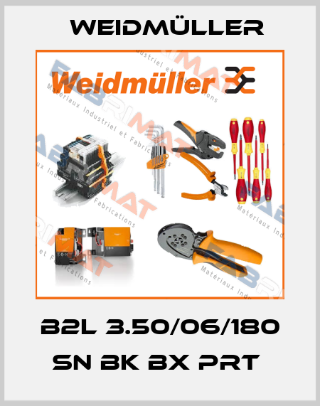 B2L 3.50/06/180 SN BK BX PRT  Weidmüller