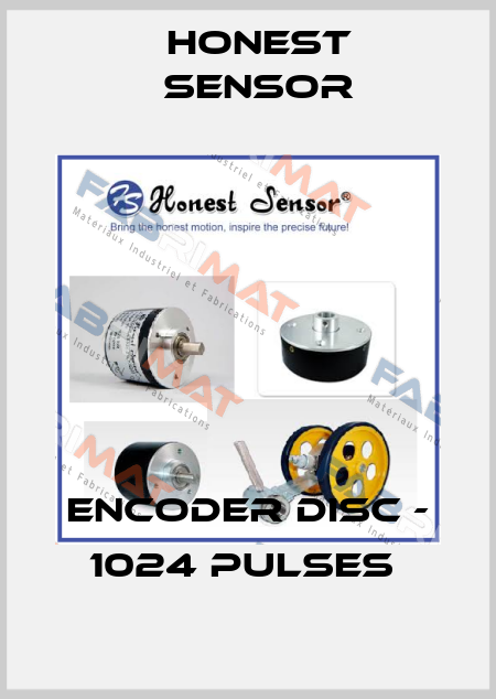 Encoder disc - 1024 pulses  HONEST SENSOR