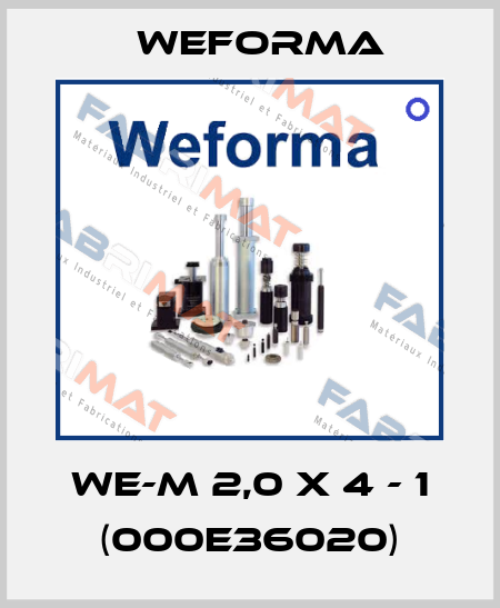 WE-M 2,0 x 4 - 1 (000E36020) Weforma