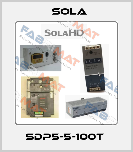SDP5-5-100T  SOLA