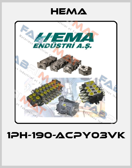 1PH-190-ACPY03VK  Hema