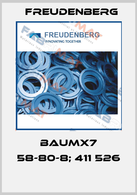 BAUMX7 58-80-8; 411 526  Freudenberg
