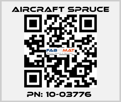 PN: 10-03776  Aircraft Spruce