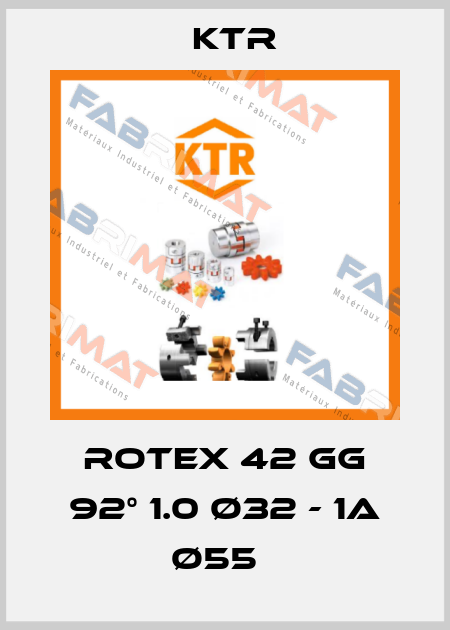 ROTEX 42 GG 92° 1.0 Ø32 - 1A Ø55   KTR