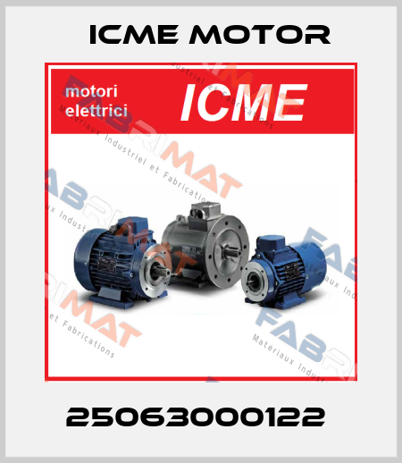 25063000122  Icme Motor